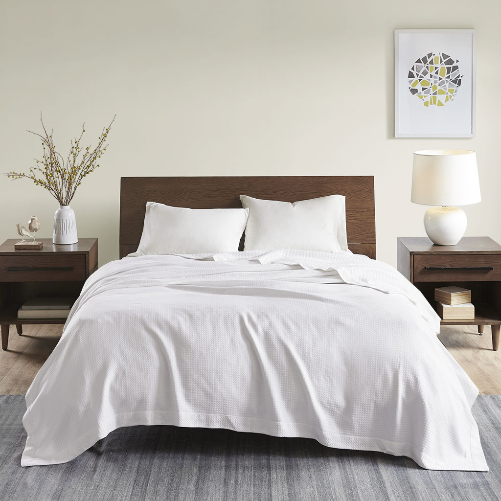 Madison Park 100 Certified Egyptian Cotton Blanket Designer