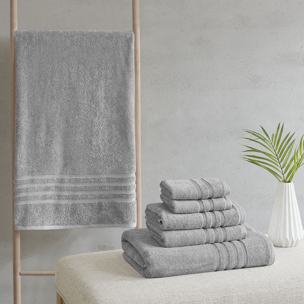 Clean Spaces Nurture Sustainable Antimicrobial Bath Towel 6 Piece