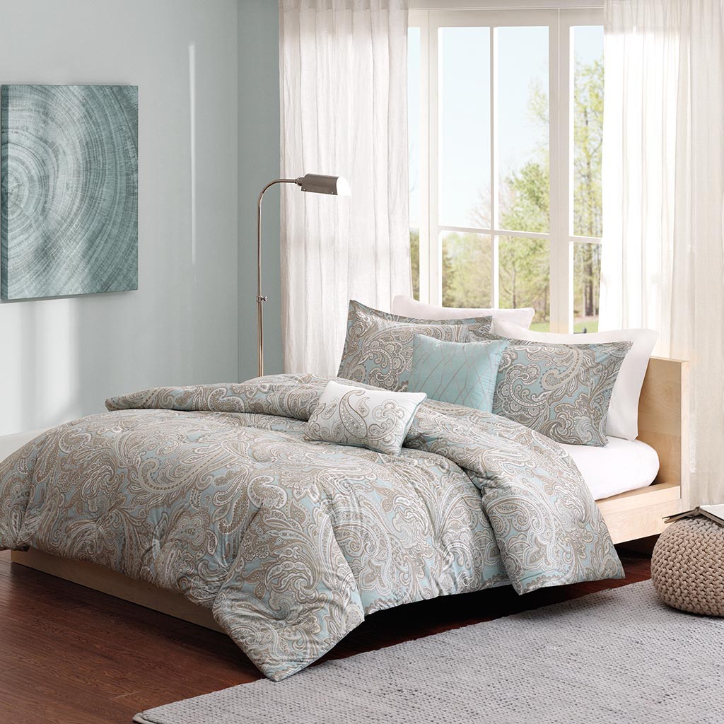 Madison Park 5 piece Bed Set top